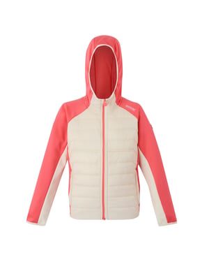 Regatta - "Kielder IX" Hybridjacke für Kinder (Helles Vanillegelb/Pfirsichblüte)