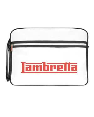 Lambretta - Herren/Damen Unisex Kabinengepäck, Logo (Schwarz/Weiß)
