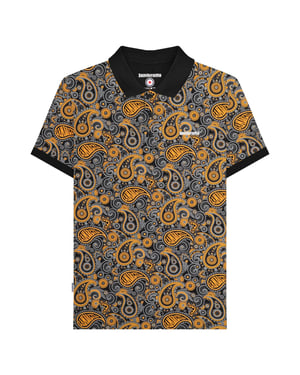 Lambretta - "SS25" Poloshirt Mit Markenzeichen für Herren (Schwarz/Gold)