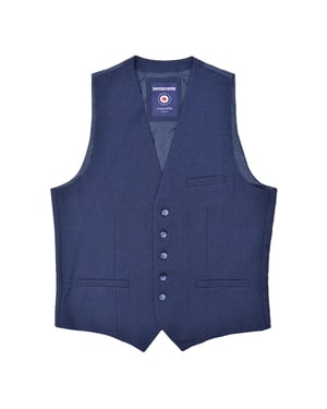 Lambretta - "Spencer" Weste für Herren (Marineblau)