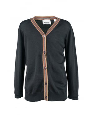 Burberry Strickjacke Schwarz