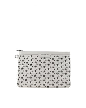 Jimmy Choo Pochette Derek Weiß