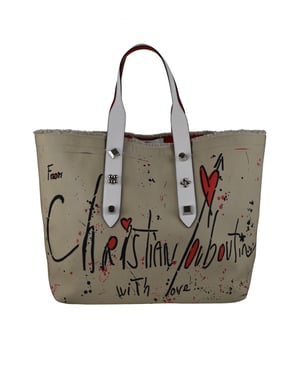 Christian Louboutin Frangibus Shopper Beige
