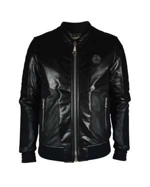 Philipp Plein Bomberjacke Schwarz