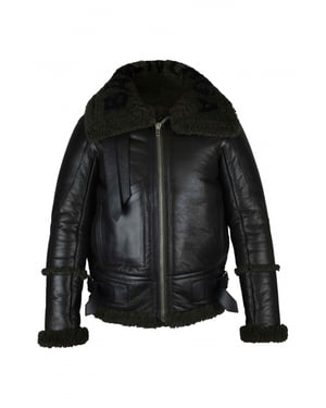 Balenciaga Bomberjacke Braun
