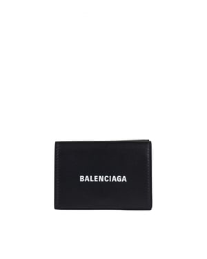 Balenciaga Mini Kartenetui Cash Schwarz