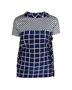 Prada Top Blau