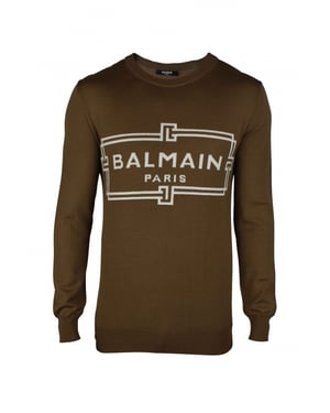 Balmain Pullover Kaki