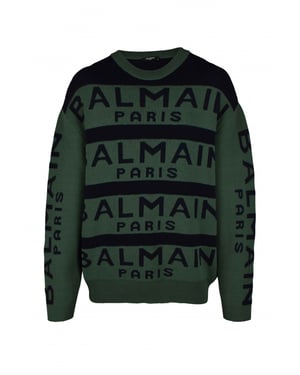 Balmain Pullover Grün