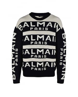 Balmain Pullover Schwarz