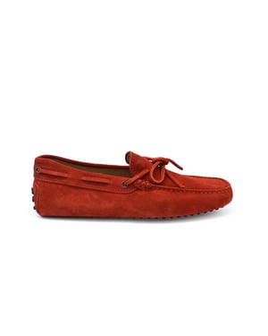 Tod’s Wildleder Mokassins Rot