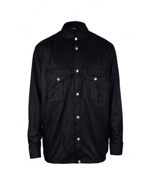 Balmain Hemd Schwarz