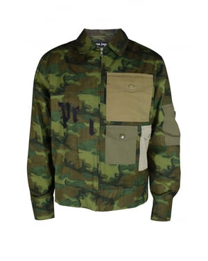 Palm Angels Jacke Kaki