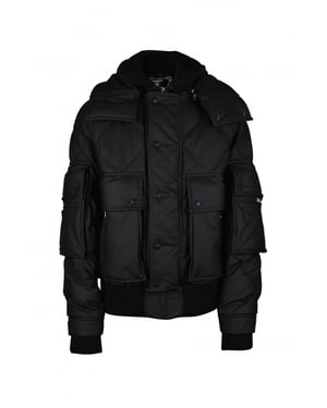 Balmain Daunenjacke Schwarz
