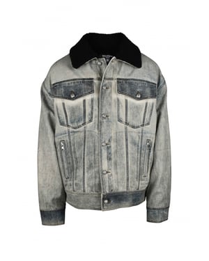 Balmain Jeansjacke Blau