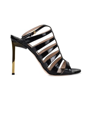 Tom Ford Sandalen Schwarz