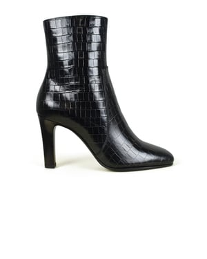 Saint Laurent Stiefeletten Jane Schwarz