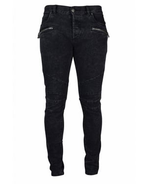 Balmain Jean Skinny Schwarz