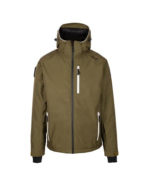 Trespass - "Graham DLX" Skijacke für Herren (Dunkel-Olive)