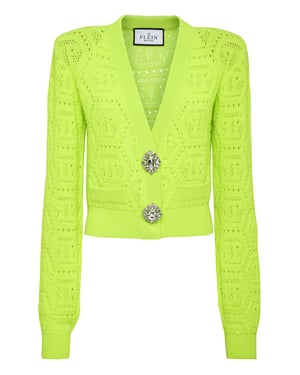 Strickjacke Monogram