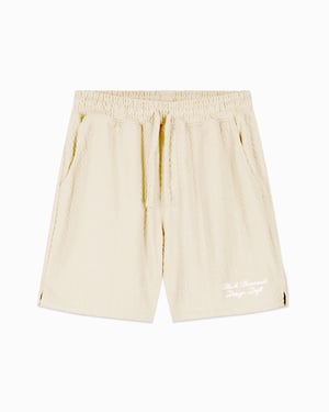Black Bananas Terry Lounge Shorts, Sand