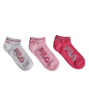 3er-Pack F1428 Unsichtbare Baumwollsocken für Mädchen