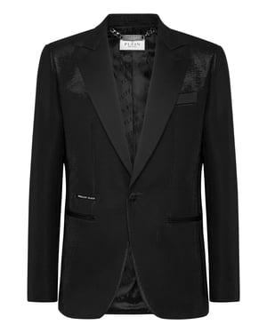 Einknopf-Blazer Slim Fit