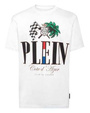 T-Shirt Round Neck Ss Cote D Azur Plam