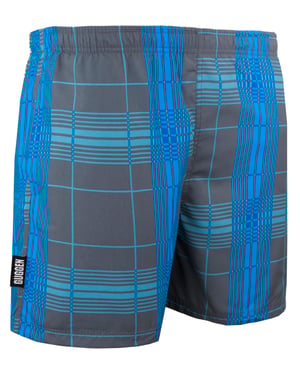 Herren Badehose Kariert