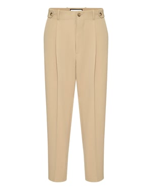 Wool Trousers Chinos Classic Fit