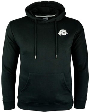 Herren Wandern Kapuzenpullover Fleece Hoodie Outdoor Schwarz