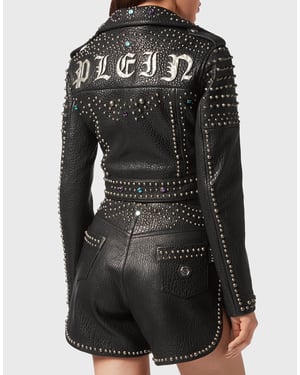 Lederjacke