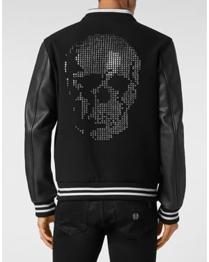 Lederblouson Skull