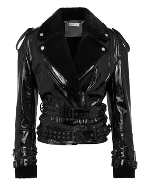 Lederjacke