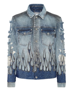 Jeansjacke Flame