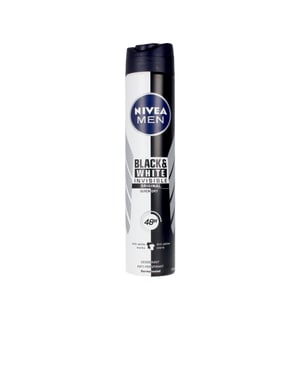 Men Black & White Invisible Deodorant Spray 200 ml