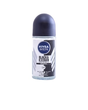 Men Black & White Invisible Deodorant Roll-on 50 ml
