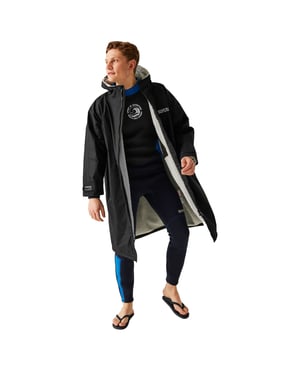 Regatta - Robe Mit Vlies gefüttert für Herren/Damen Unisex (Schwarz)