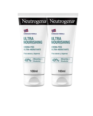 Ultrafeuchtigkeitsspendende Fusscreme, Charge 2 X 100 ml