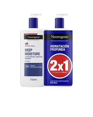 Deep Hydration Lotion Für Trockene Haut, Packung 2 X 750 ml