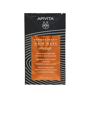 Express Beauty Mascarilla Capilar Brillo Y Vitalidad Con Naranja 20 ml