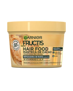 Fructis Hair Food Kakaobuttermaske Nährt Locken 390 ml