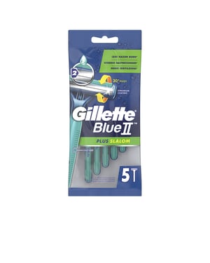 Blue Ii Plus Slalom Einweg-rasierklinge 5 St