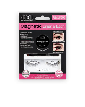 Magnetic Liner &amp Lash Wimpern #110 + Gel-liner 3 Einheiten