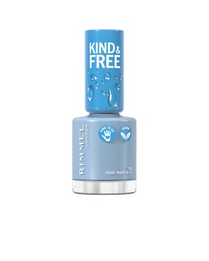 Kind & Free Nail Polish #152-tidal Wave Blue 8 ml