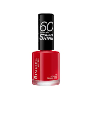 60 Seconds Super Shine Nagellack #310-double Decker Red 8 ml