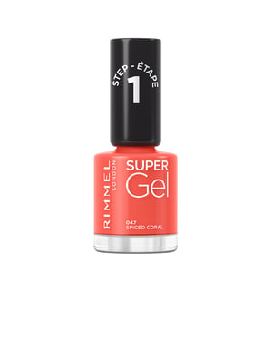 Super Gel Nagellack #047-gewürzte Koralle 12 ml