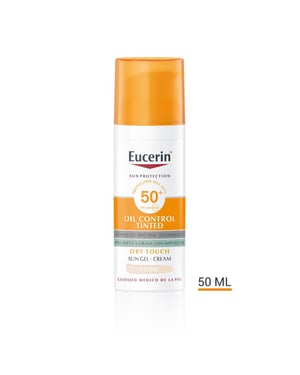 Sonnenschutz Oil Control Dry Touch Gel-creme Farbe Spf50+ #light 50 ml