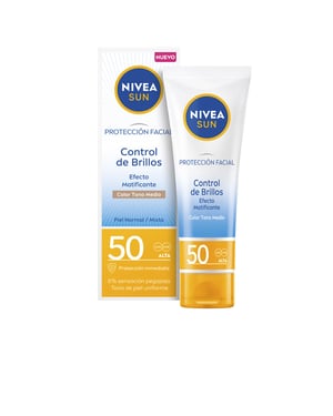 Sun Control Shine Mittel Mattierende Gesichtsbehandlung Spf50 40 ml