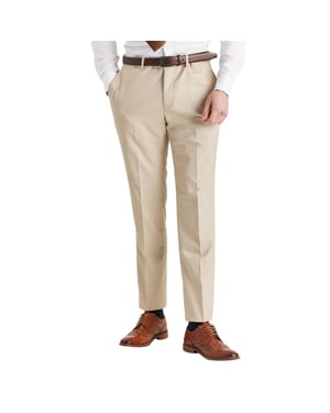 Beige leichte Sommerhose für Hochzeitsfeiern für Herren